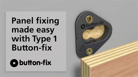 removable panel fixings|Button.